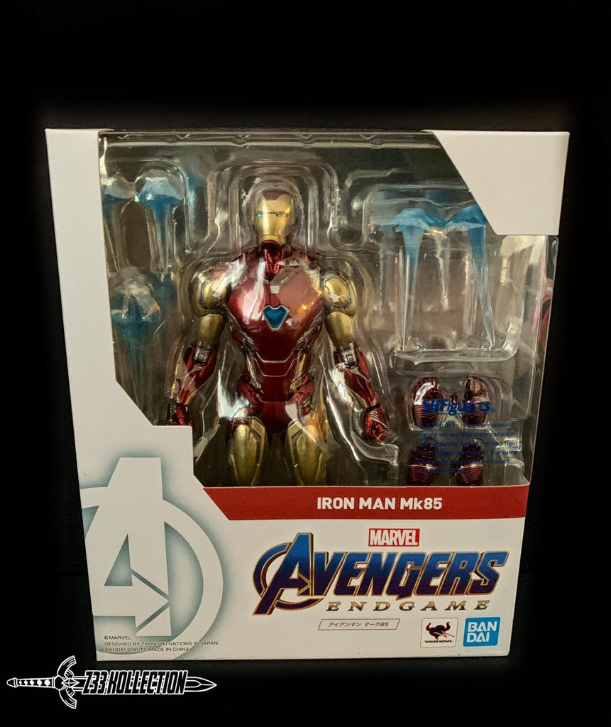 Bandai S.H Figuarts Marvel: 14 Iron Man MK LXXXV - Bandai Tamashii Nations (Avengers: Endgame) action figure collectible - Main Image 2