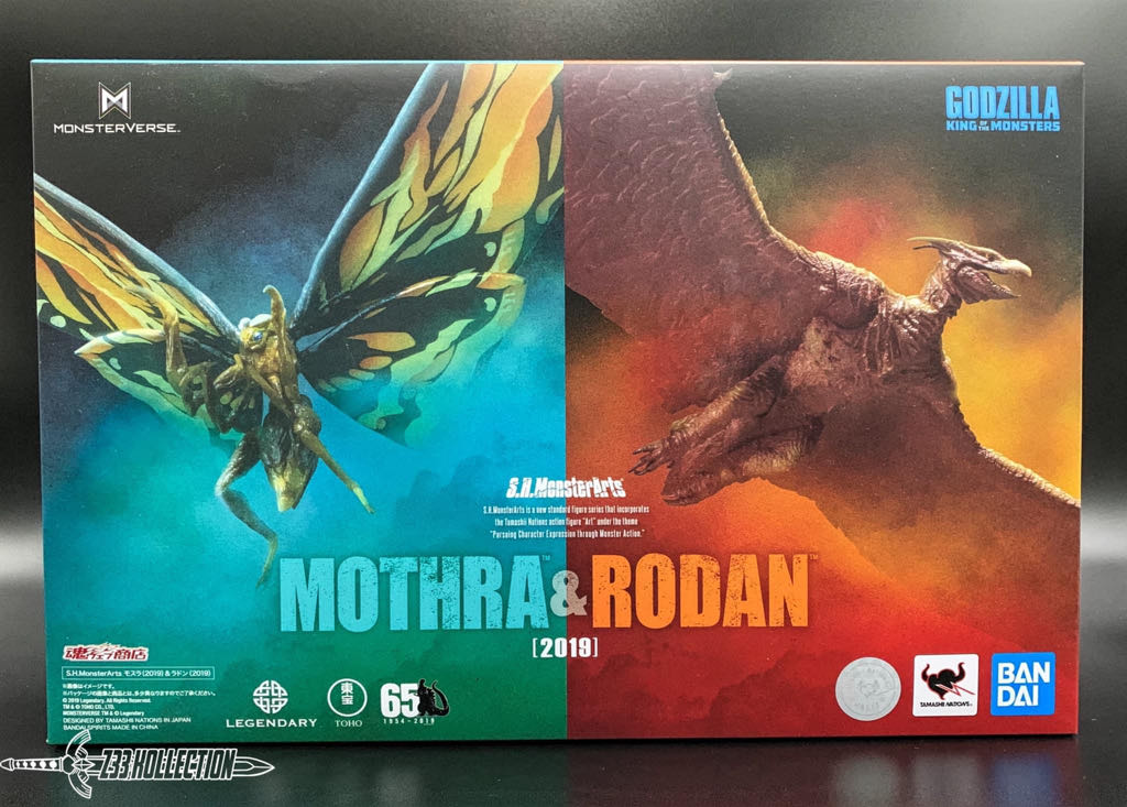 Bandai S.H Monsterarts Godzilla 2019: 03 Mothra & Rodan - Bandai Tamashii Nations (Godzilla (2019)) action figure collectible - Main Image 2
