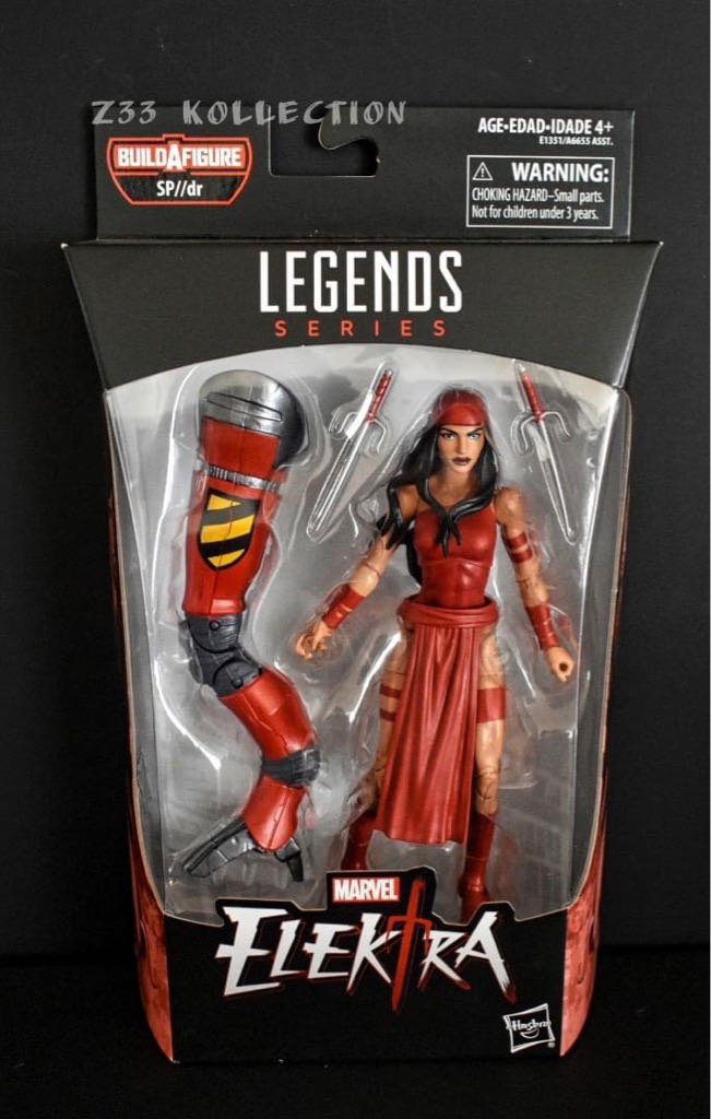 Elektra - Hasbro (Marvel Legends SP//dr Series) action figure collectible - Main Image 2