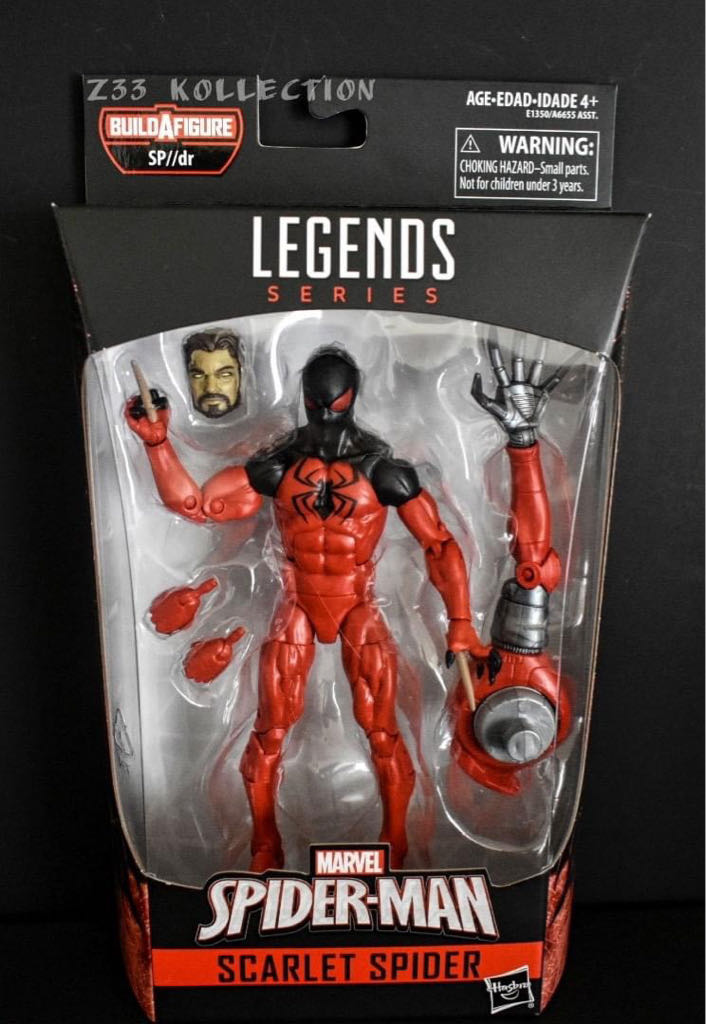 Marvel Legends Scarlet Spider - Hasbro (Marvel Legends SP//dr Series) action figure collectible - Main Image 2