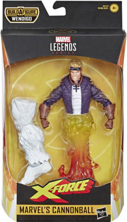 Marvel Legends (2011-????) (48x04) Cannonball - Hasbro (Marvel Legends Wendigo Series) action figure collectible - Main Image 4