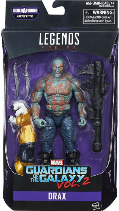 Marvel Legends (2011-????) (26x02) Drax The Destroyer - Hasbro (Marvel Legends Titus Series) action figure collectible - Main Image 4