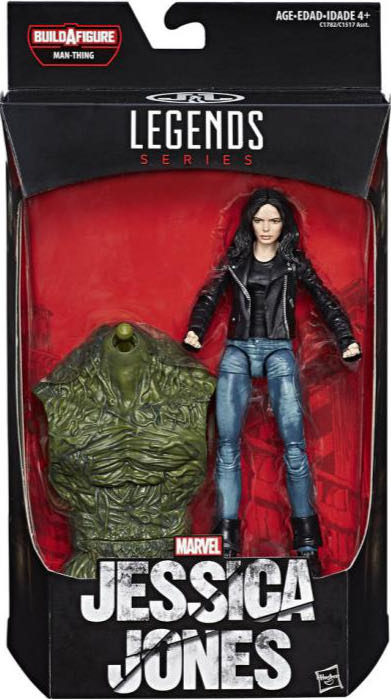 Marvel Legends (2011-????) (30x01) Jessica Jones - Hasbro (Marvel Legends Man-Thing Series) action figure collectible - Main Image 4