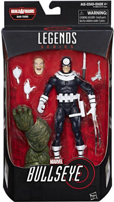 Marvel Legends (2011-????) (30x05) Bullseye - Hasbro (Marvel Legends Man-Thing Series) action figure collectible - Main Image 4