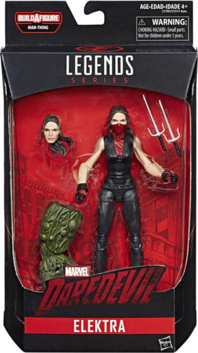 Marvel Legends (2011-????) (30x04) Elektra - Hasbro (Marvel Legends Man-Thing Series) action figure collectible - Main Image 4