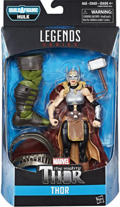 Marvel Legends (2011-????) (31x04) Thor (Jane Foster) - Hasbro (Marvel Legends Gladiator Hulk (MCU) Series) action figure collectible - Main Image 4