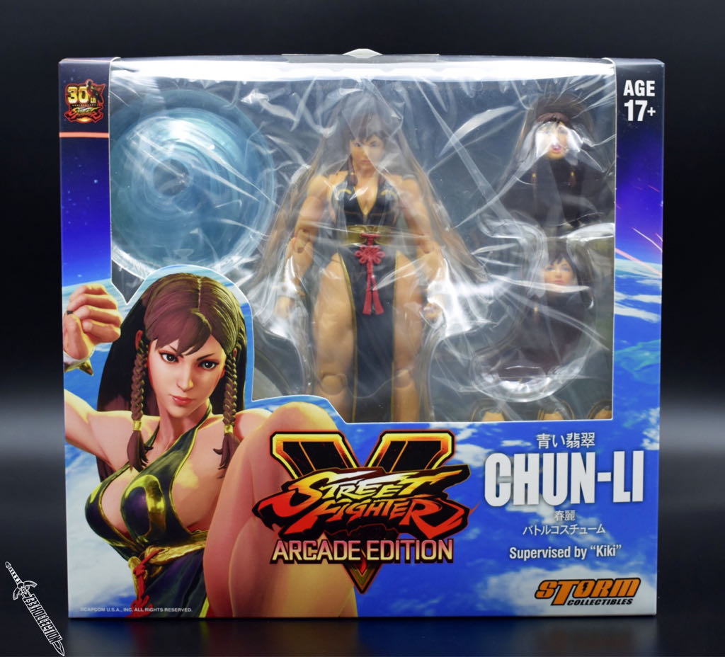Storm Collectibles: Street Fighter V 05 Chun Li (Sexy Dress) - Storm Collectibles (Street Fighter V Arcade Edition) action figure collectible - Main Image 2