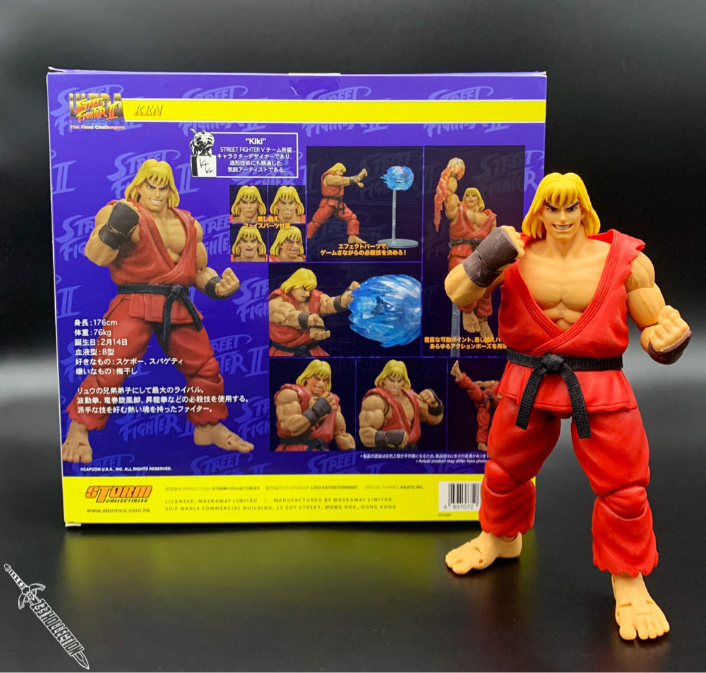 Storm Collectibles: Street Fighter II 02 Ken - Storm Collectibles (Ultra Street Fighter II) action figure collectible - Main Image 2