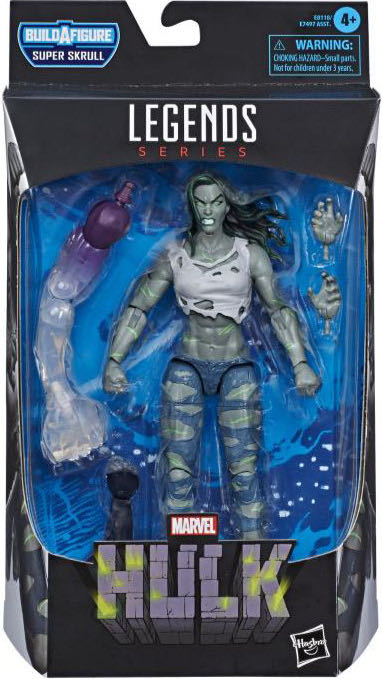 Marvel Legends (2011-????) (50x01) She-Hulk - Hasbro (Marvel Legends Super Skrull Series) action figure collectible - Main Image 4