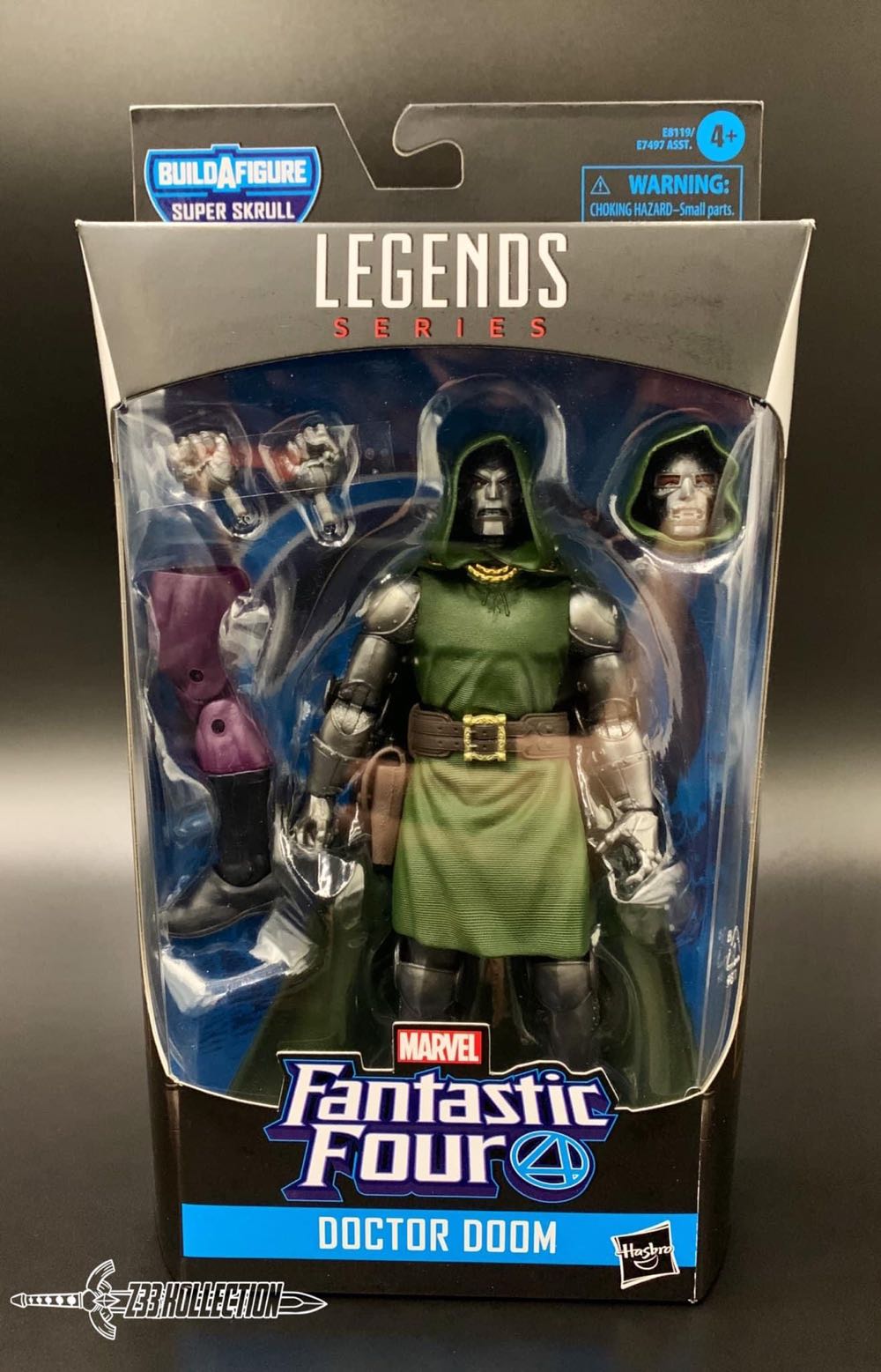 Marvel Legends (2011-????) (50x02) Dr. Doom - Hasbro (Marvel Legends Super Skrull Series) action figure collectible - Main Image 3