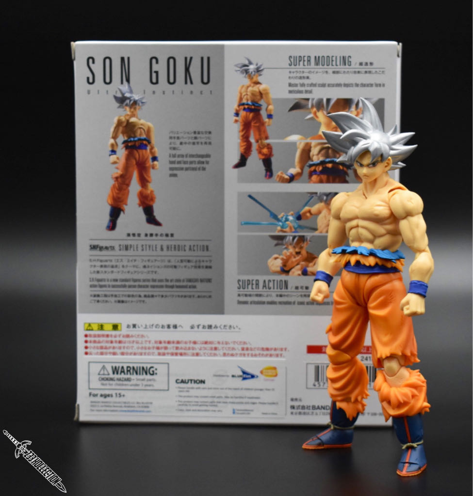 Bandai S.H Figuarts Dragon Ball Z 081 DBS Ultra Instinct Goku - Bandai Tamashii Nations (Dragon Ball Super) action figure collectible - Main Image 2