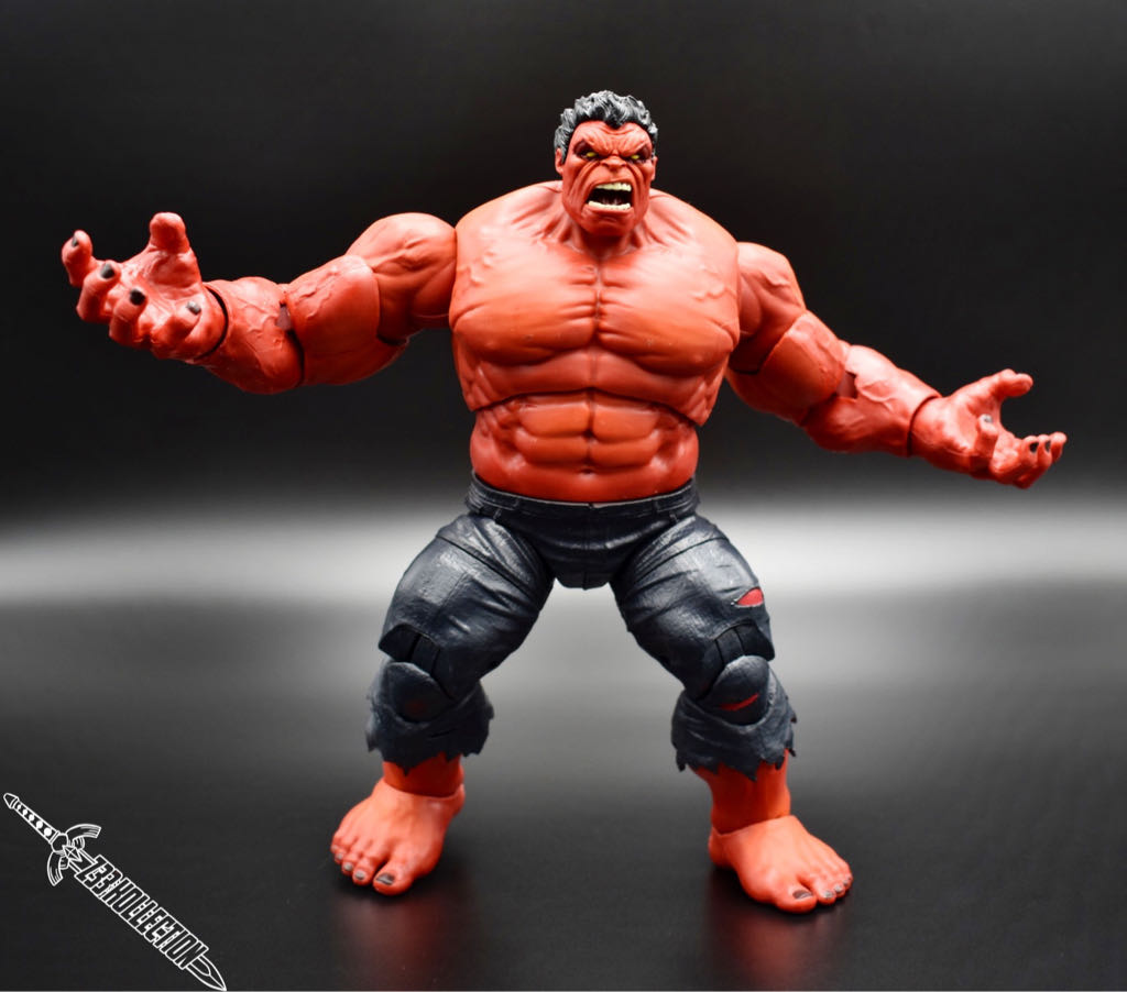 Marvel Legends (2011-????) (D1x08) Red Hulk - Hasbro (Marvel Legends Deluxe Series) action figure collectible - Main Image 1