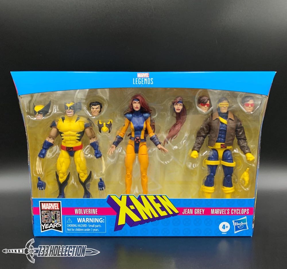 Marvel Legends Wolverine 80th Anniversary 3 Pack - Hasbro (Marvel Legends 80th Anniversary) action figure collectible - Main Image 3