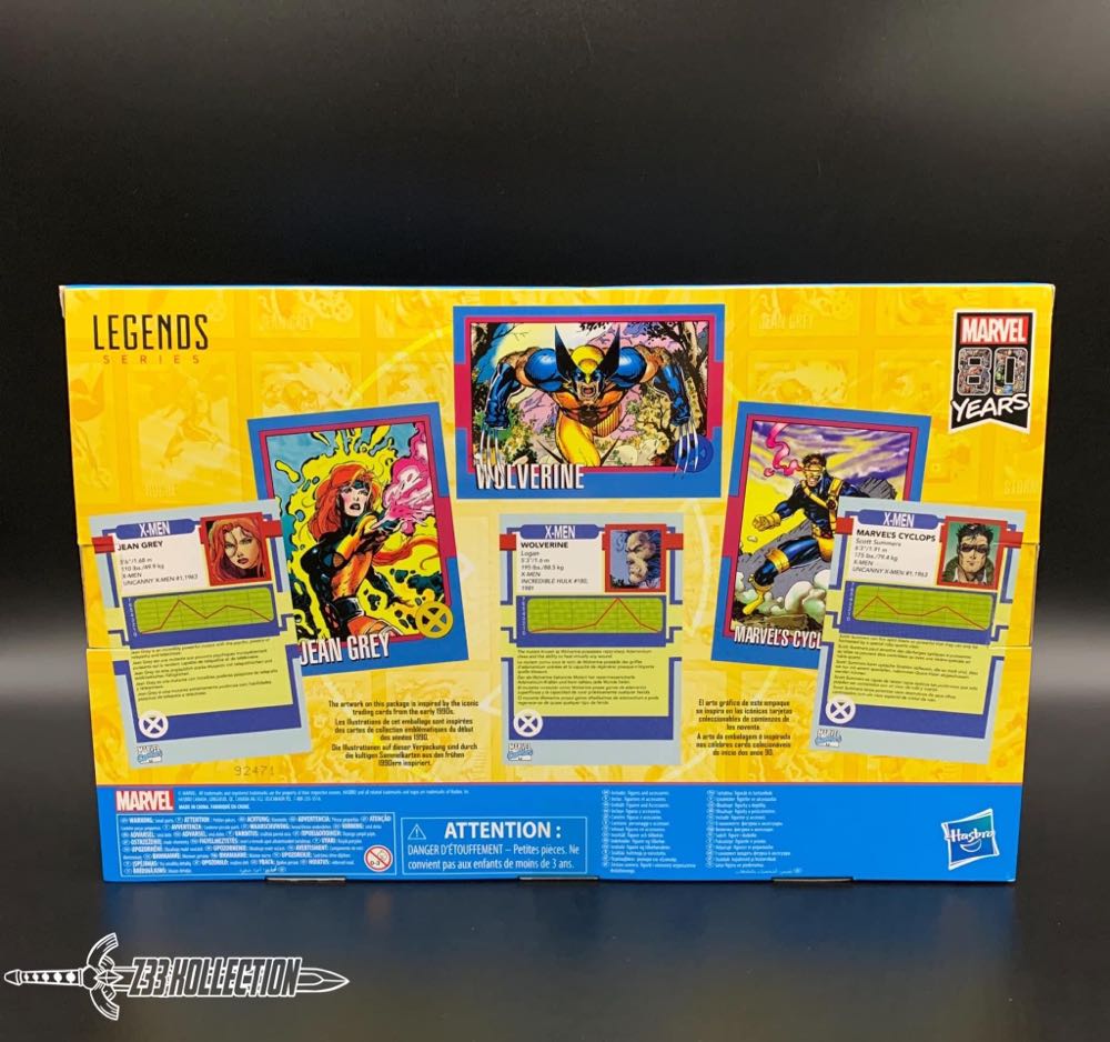 Marvel Legends Wolverine 80th Anniversary 3 Pack - Hasbro (Marvel Legends 80th Anniversary) action figure collectible - Main Image 4