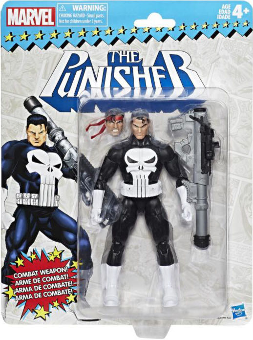 Marvel Legends (2011-????) (Retro01x06) Punisher - Hasbro (Marvel Legends Retro) action figure collectible - Main Image 4