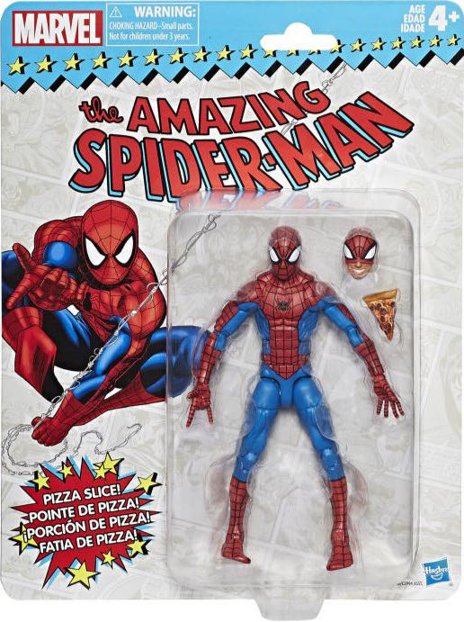 Marvel Legends (2011-????) (Retro01x04) Spider-Man - Hasbro (Marvel Legends Retro) action figure collectible - Main Image 4