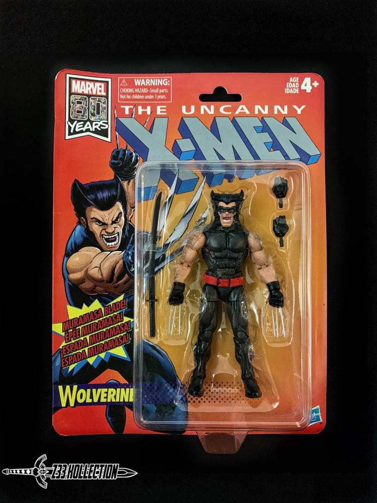 Marvel Legends (2011-????) (Retro03x01) Wolverine - Hasbro (Marvel Legends Retro Wave 3) action figure collectible - Main Image 2