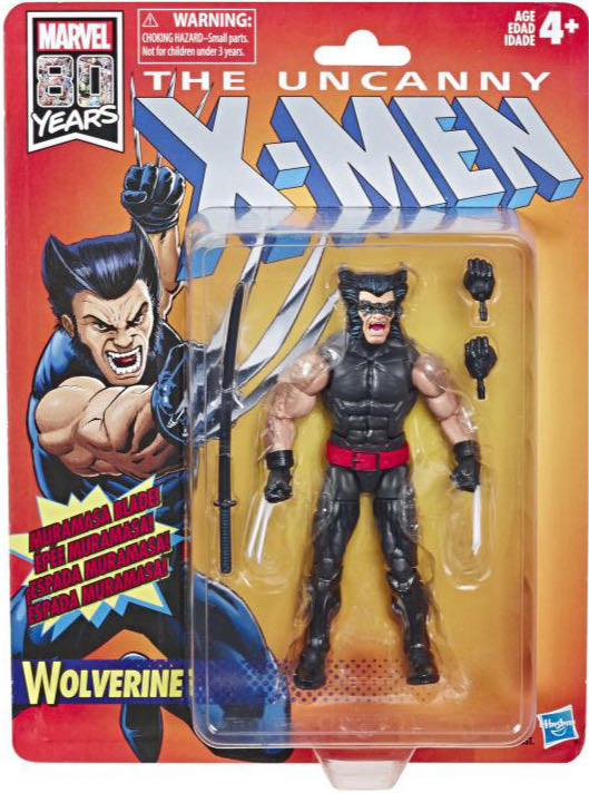 Marvel Legends (2011-????) (Retro03x01) Wolverine - Hasbro (Marvel Legends Retro Wave 3) action figure collectible - Main Image 4