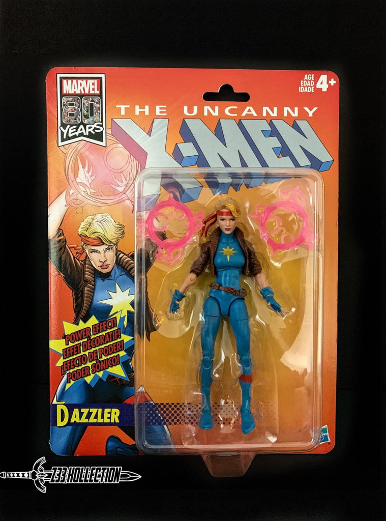 Marvel Legends (2011-????) (Retro03x04) Dazzler - Hasbro (Marvel Legends Retro Wave 3) action figure collectible - Main Image 2