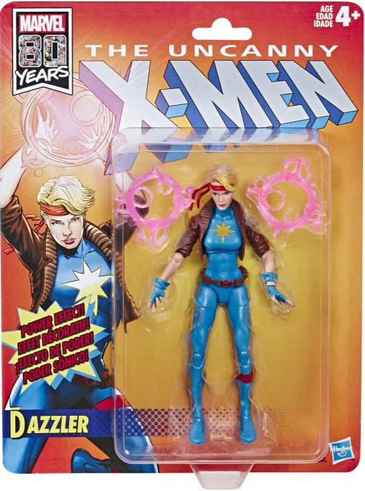 Marvel Legends (2011-????) (Retro03x04) Dazzler - Hasbro (Marvel Legends Retro Wave 3) action figure collectible - Main Image 4
