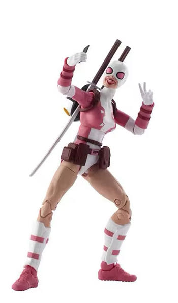 Gwenpool (Marvel Legends) - Hasbro (Marvel Legends Lizard Build A Figure) action figure collectible - Main Image 3