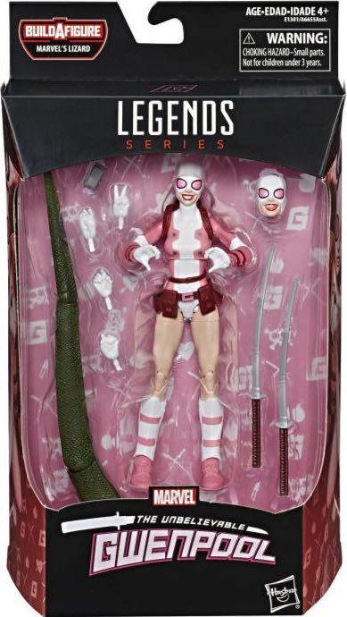 Gwenpool (Marvel Legends) - Hasbro (Marvel Legends Lizard Build A Figure) action figure collectible - Main Image 4