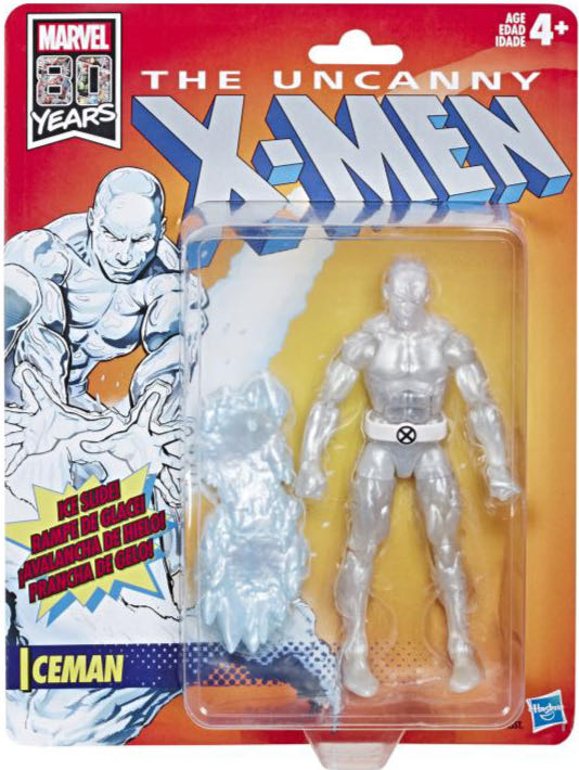 Marvel Legends (2011-????) (Retro03x06) Iceman - Hasbro (Marvel Legends Retro Wave 3) action figure collectible - Main Image 4
