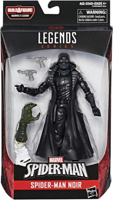 Marvel Legends (2011-????) (33x05) Spider-Man Noir - Hasbro (Marvel Legends Lizard Series) action figure collectible - Main Image 4