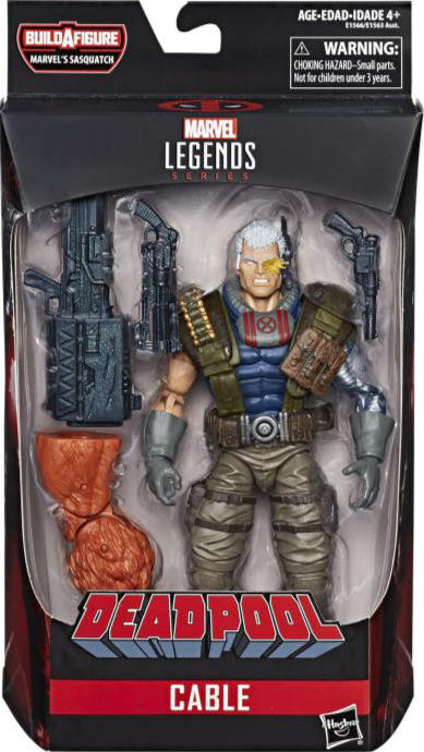 Marvel Legends Cable - Hasbro (Marvel Legends Sasquatch Series) action figure collectible - Main Image 4