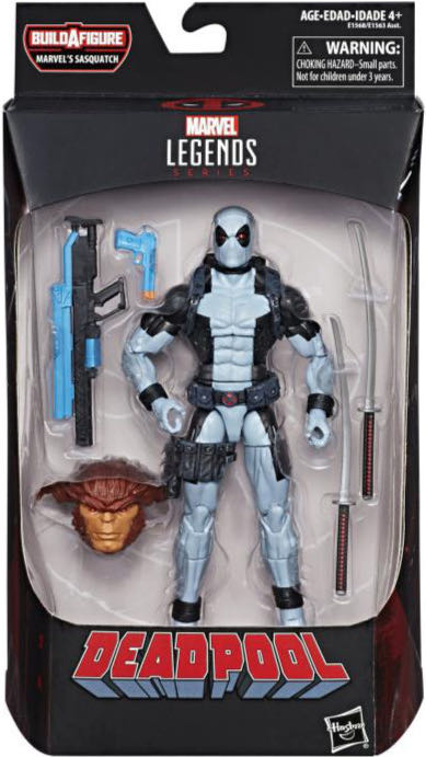 Marvel Legends (2011-????) (35x02) Deadpool - Hasbro (Marvel Legends Sasquatch Series) action figure collectible - Main Image 4