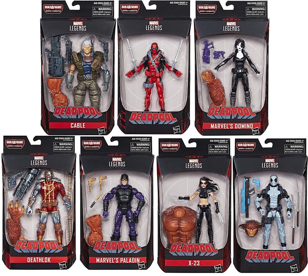 Marvel Legends (2011-????) (35x08) Sasquatch BAF - Hasbro (Marvel Legends Sasquatch Series) action figure collectible - Main Image 4