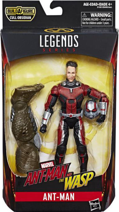 Marvel Legends (2011-????) (36x03) Ant-Man - Hasbro (Marvel Legends Cull Obsidian Series) action figure collectible - Main Image 4