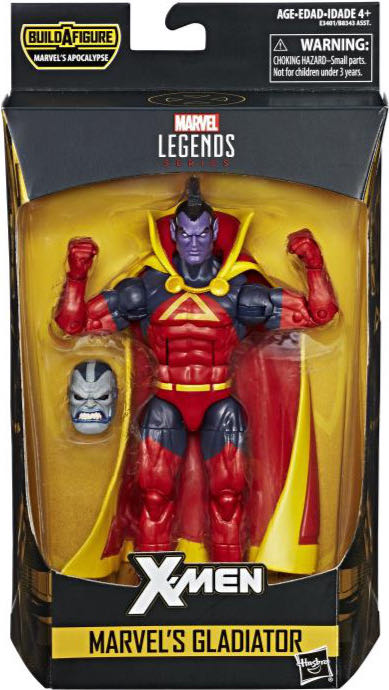 Marvel Legends (2011-????) (37x07) Gladiator - Hasbro (Marvel Legends Apocalypse Series) action figure collectible - Main Image 4