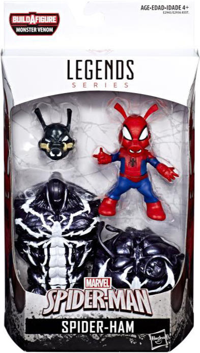 Marvel Legends (2011-????) (39x06) Spider-Ham - Hasbro (Marvel Legends Monster Venom Series) action figure collectible - Main Image 4