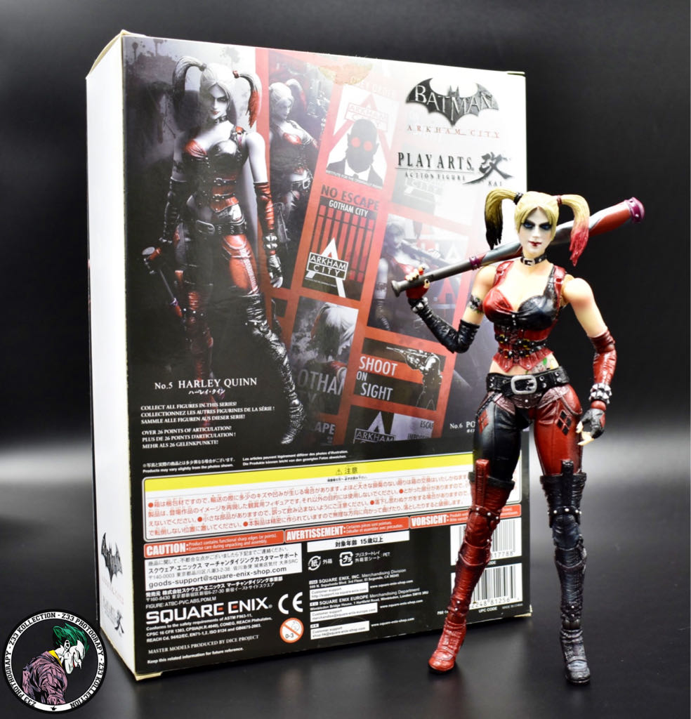 Play Arts Kai (BACx05) Harley Quinn - Play Arts Kai (Batman Arkham City) action figure collectible - Main Image 2