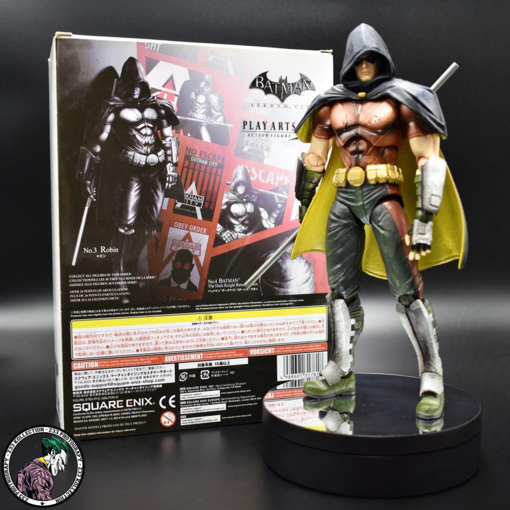 Play Arts Kai (BACx03) Robin - Play Arts Kai (Batman Arkham City) action figure collectible - Main Image 2