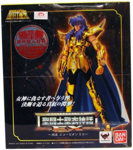 Saint Myth Cloth EX (RRx004) Scorpio Milo - Bandai Tamashii Nations (Saint Myth Cloth EX) action figure collectible - Main Image 2
