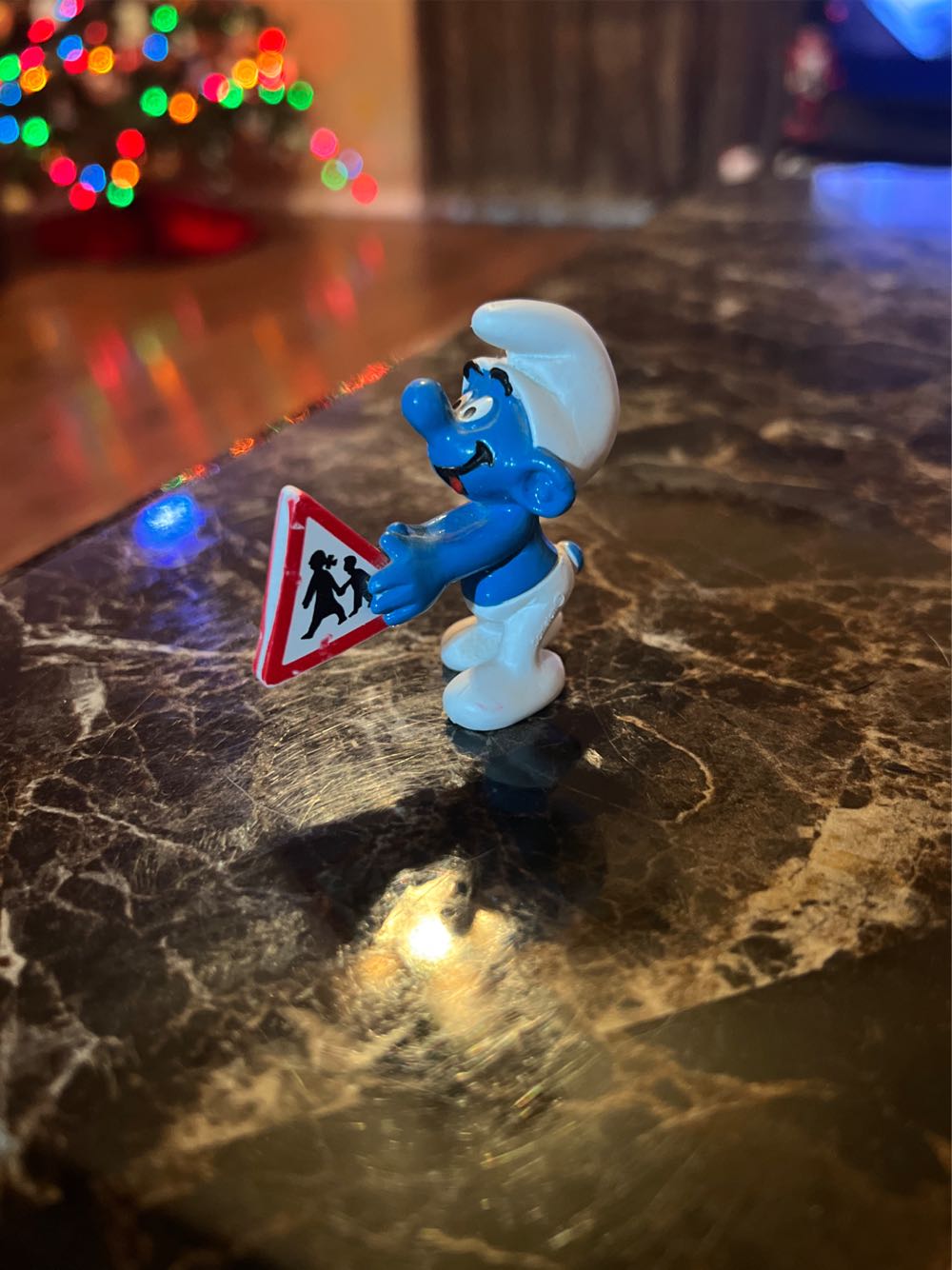 Crossing Guard Smurf  action figure collectible - Main Image 1
