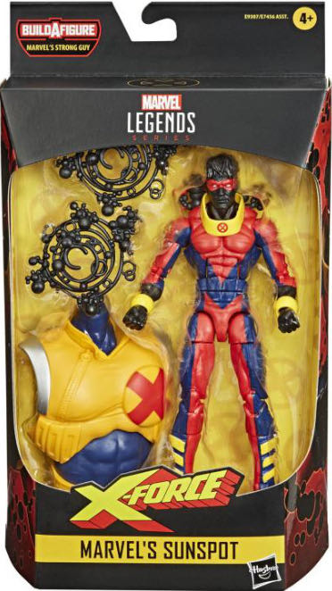 Marvel Legends (2011-????) (55x03) Sunspot - Hasbro (Marvel Legends Strong Guy Series) action figure collectible - Main Image 4