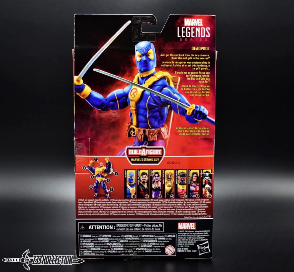 Marvel Legends (2011-????) (55x02) Deadpool - Hasbro (Marvel Legends Strong Guy Series) action figure collectible - Main Image 3