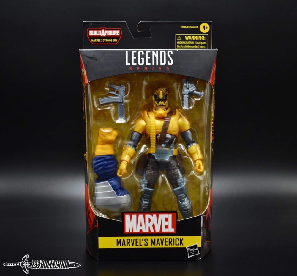 Marvel Legends (2011-????) (55x06) Maverick - Hasbro (Marvel Legends Strong Guy Series) action figure collectible - Main Image 3