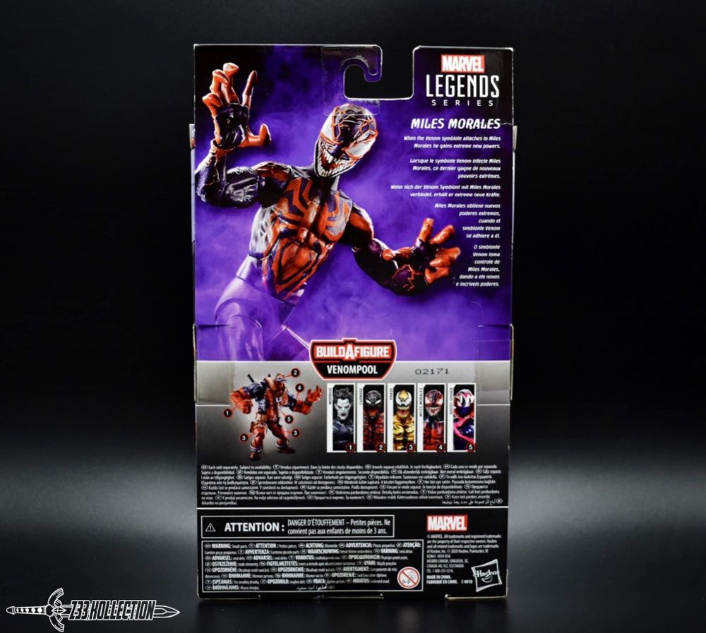 Marvel Legends (2011-????) (56x03) Spider-Man (Miles Morales) - Hasbro (Marvel Legends Venompool (Gamerverse)) action figure collectible - Main Image 4