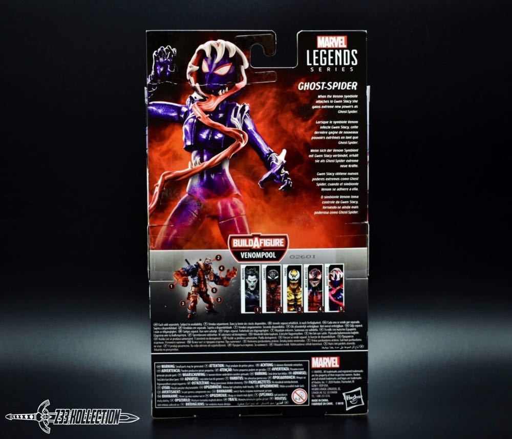 Marvel Legends (2011-????) (56x04) Gwenom - Hasbro (Marvel Legends Venompool (Gamerverse)) action figure collectible - Main Image 4