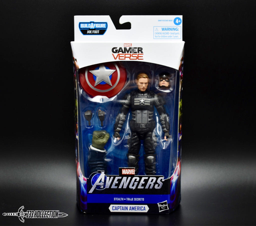 Marvel Legends (2011-????) (57x01) Captain America - Hasbro (Marvel Legends Joe Fixit (Gamerverse) Series) action figure collectible - Main Image 2