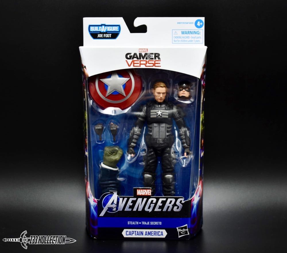 Marvel Legends (2011-????) (57x01) Captain America - Hasbro (Marvel Legends Joe Fixit (Gamerverse) Series) action figure collectible - Main Image 3