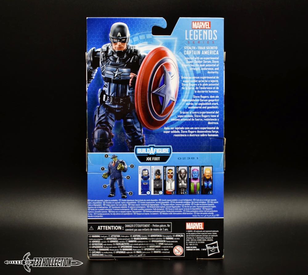 Marvel Legends (2011-????) (57x01) Captain America - Hasbro (Marvel Legends Joe Fixit (Gamerverse) Series) action figure collectible - Main Image 4