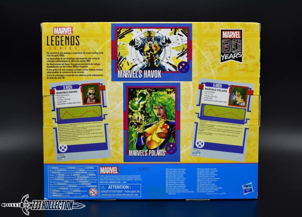 Marvel Legends (2011-????) (80thBS09x01) Havok - Hasbro (Marvel Legends 80th Anniversary) action figure collectible - Main Image 4