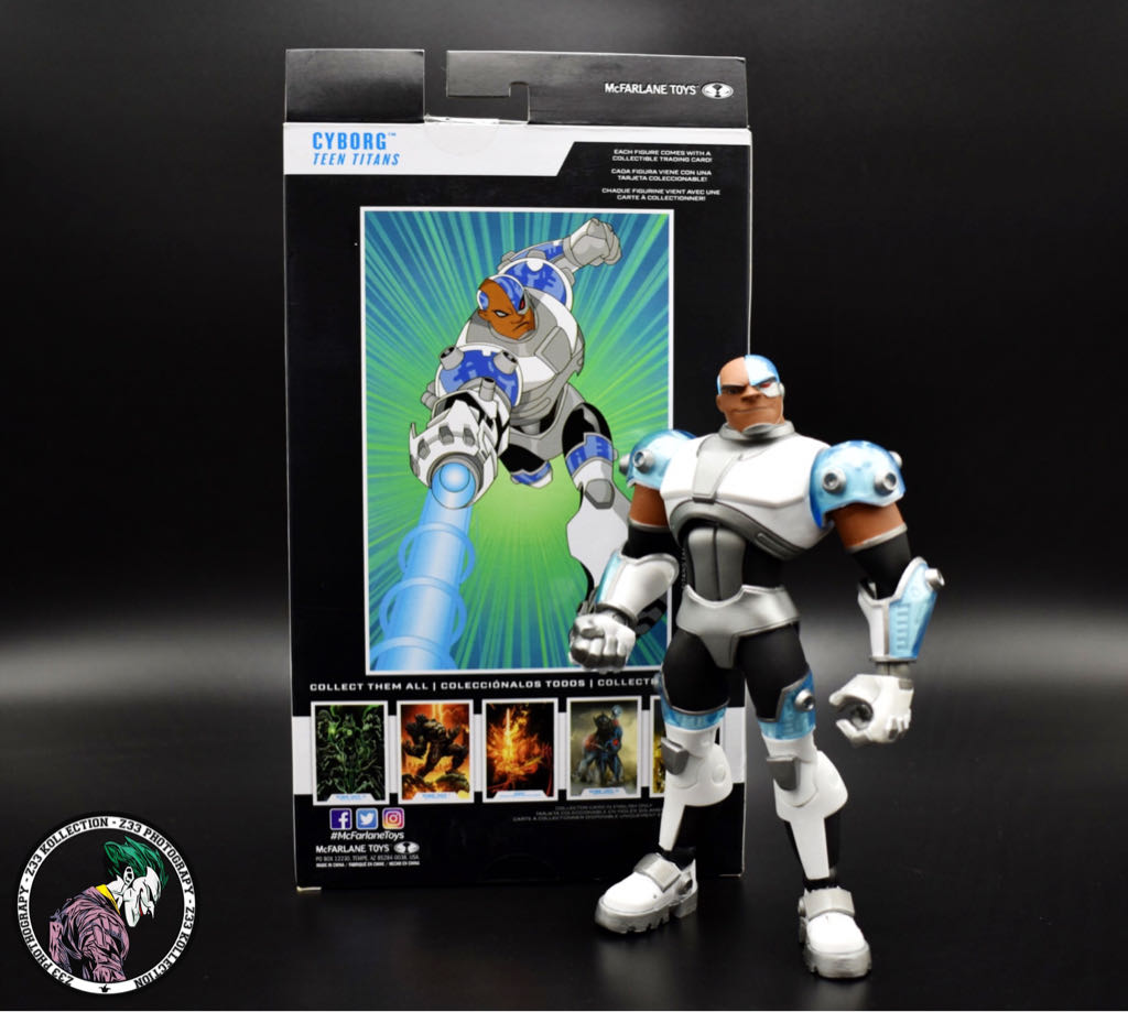 DC Multiverse (2020) (03x02) Cyborg (Teen Titans) - McFarlane Toys (Teen Titans) action figure collectible - Main Image 2