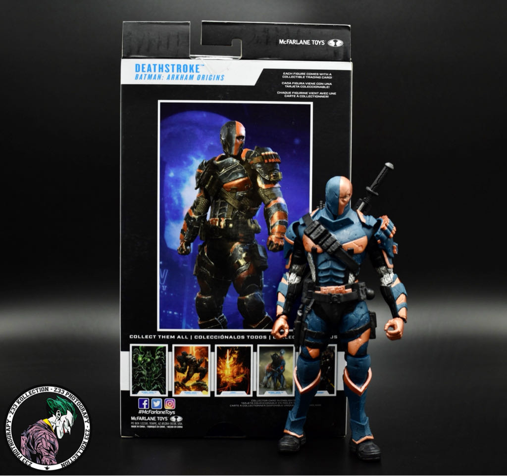 DC Multiverse (2020) (03x06) Deathstroke - McFarlane Toys (Batman: Arkham Origins) action figure collectible - Main Image 2
