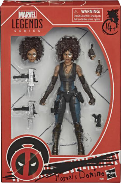 Marvel Legends (2011-????) (MLSx01) Domino (Deadpool 2) - Hasbro (Deadpool 2) action figure collectible - Main Image 4